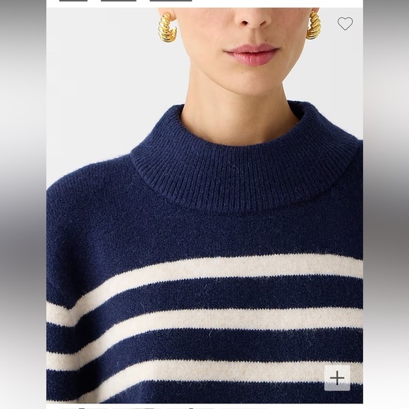 NWT J. Crew Chunky Crewneck Sweater - Picture 3 of 6